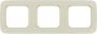 Busch Jaeger Bush Jaeger Afdekraam 3 voudig creme Bush Jaeger 4692240 - Thumbnail 2