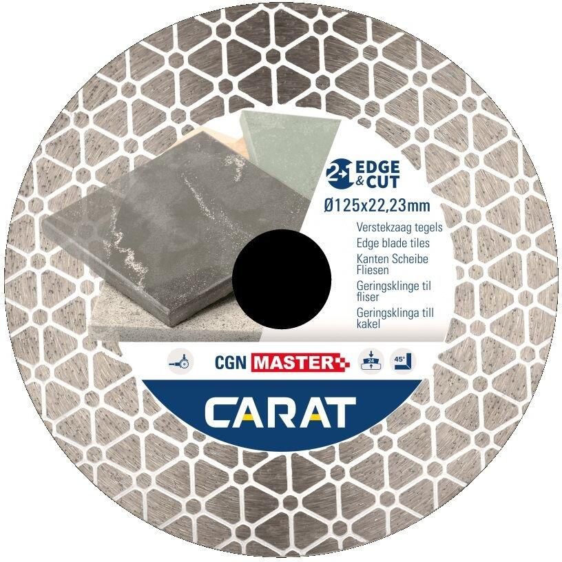 Carat CGN Master diamantzaagblad voor natuursteen composiet | Ø125 x M14 | Edge & Cut CGNM125300