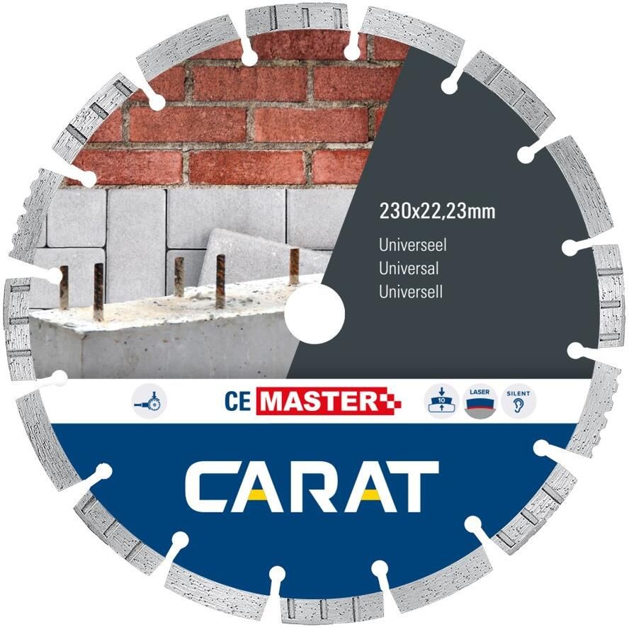 Carat DIAMANTZAAG UNIVERSEEL Ø115x22 23MM CE MASTER CEM1153000 - Foto 2