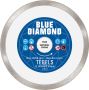 Carat CSMS1103BD Blue Diamond Diamantzaagblad voor droogzagen 110x22 23mm Tegels Natuursteen CSMS1103BD - Thumbnail 1
