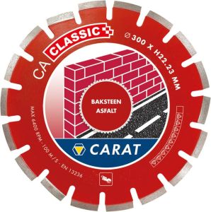 Carat DIAMANTZAAG ASFALT Ø350x20 00MM CA CLASSIC CAC3502000