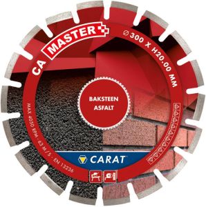 Carat DIAMANTZAAG ASFALT Ø400x20 00MM CA MASTER CAM4002000