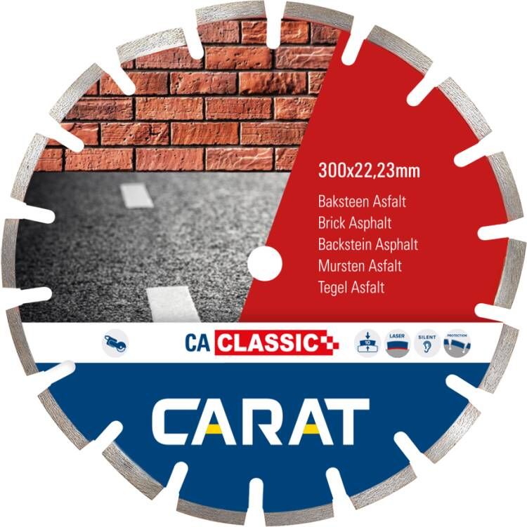 Carat Diamantzaag Asfalt | Ø400x25 40 mm CA Classic CAC4000