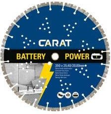 Carat Diamantzaag Battery Power Beton | Ø250x25 40 mm CBP2504000