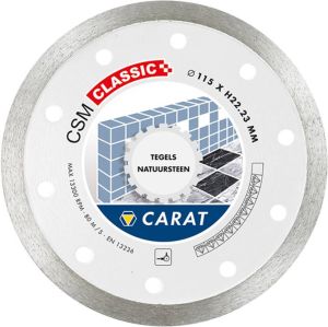 Carat DIAMANTZAAG TEGELS Ø115x22 23MM CSM CLASSIC CSMC115300