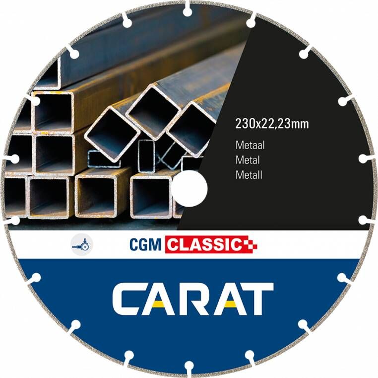 Carat Doorslijpschijf voor metaal | 230X22 23 mm | CGM Classic CGMC230300