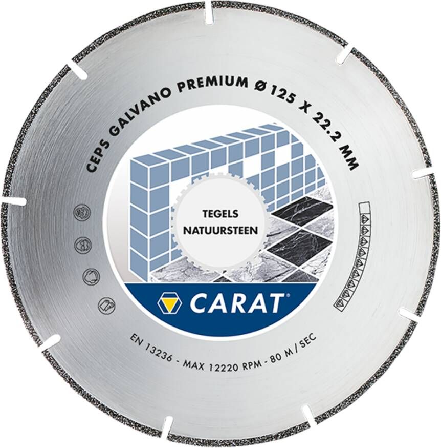 Carat GALVANO Ø150x22 23 MM CEPS CLASSIC CEPS150300