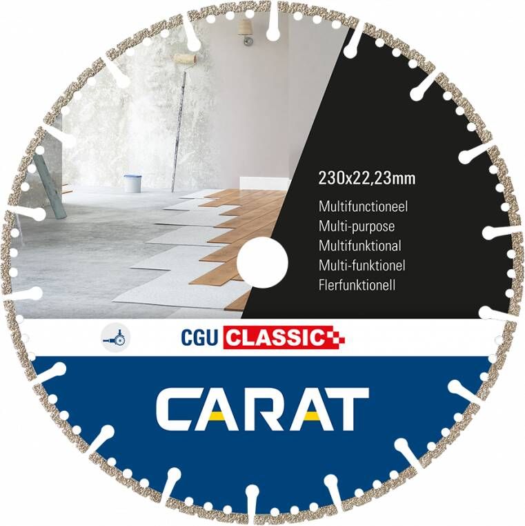 Carat Multifunctioneel zaagblad | 230X22 23 mm | CGU Classic CGUC230300