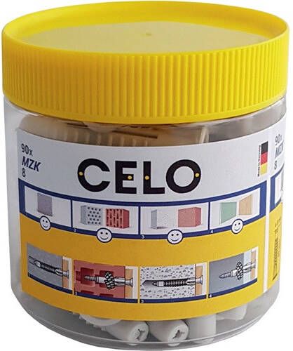 Celo Multifunctionele plug | 6x41mm | kraag | 10 stuks 9641EXPMZK