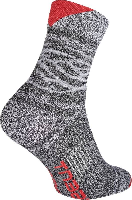 Cerva CRV Owaka Werksokken 03160038 | Kleur Grijs Rood | 00.200.195.43