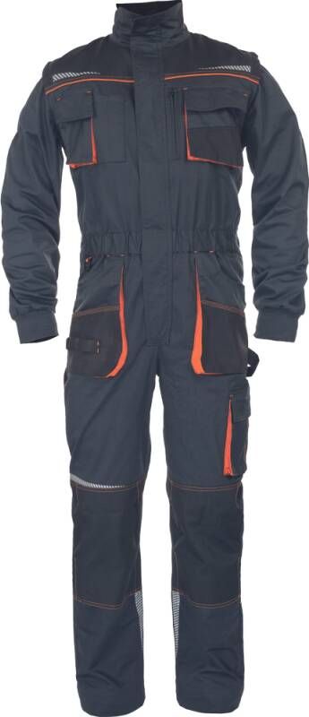 Cerva Emerton Stretch Overall 03560023 Grijs Oranje | Kleur Grijs Oranje | 8591806313491