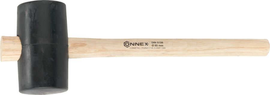 Connex Gummihamer 75Mm Zwart Hout COX625104