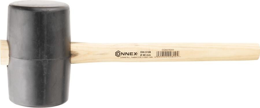 Connex Gummihamer 90Mm Zwart Hout COX625105
