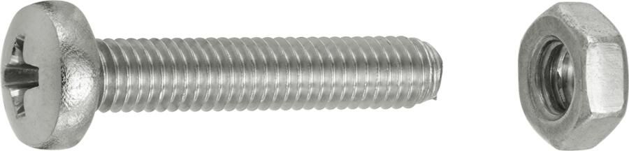 Connex Metaalschroef Cy-K M3X16 16St A2 KY4510316