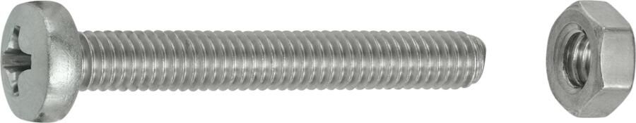 Connex Metaalschroef Cy-K M4X30 12St A2 KY4510430