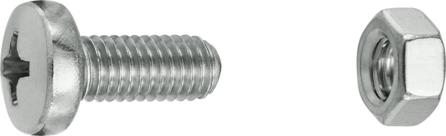 Connex Metaalschroef Cy-K M5X12 8St A2 KY4510512