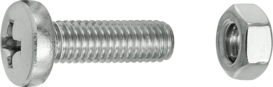 Connex Metaalschroef Cy-K M5X16 10St A2 KY4510516