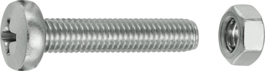 Connex Metaalschroef Cy-K M5X30 8St A2 KY4510530