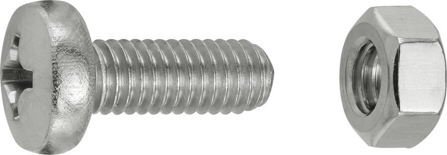 Connex Metaalschroef Cy-K M6X16 10St A2 KY4510616