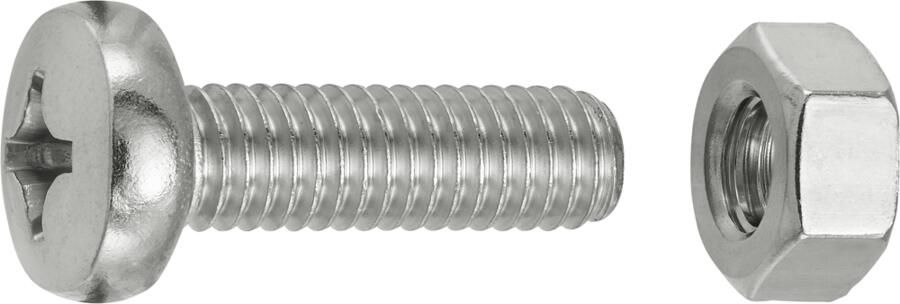 Connex Metaalschroef Cy-K M6X20 8St A2 KY4510620