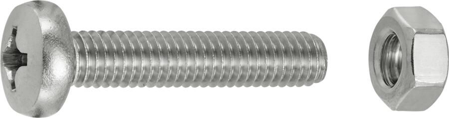 Connex Metaalschroef Cy-K M6X30 6St A2 KY4510630