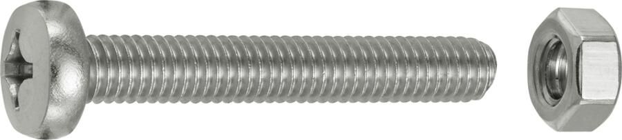 Connex Metaalschroef Cy-K M6X40 4St A2 KY4510640