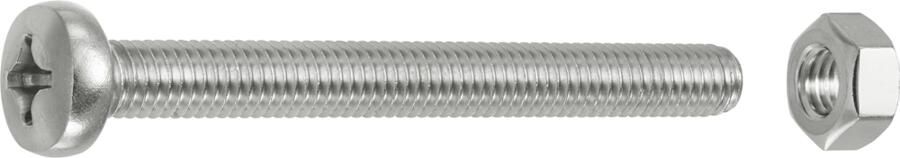 Connex Metaalschroef Cy-K M6X60 4St A2 KY4510660