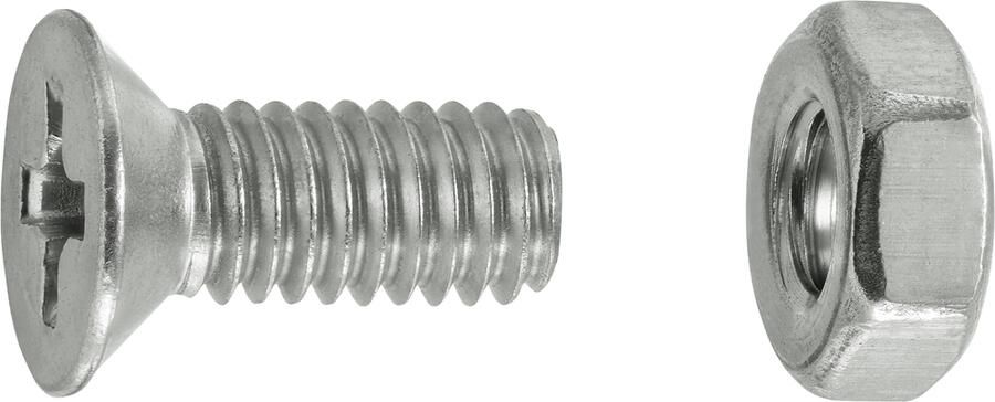Connex Metaalschroef Vz-K M4X10 20St A2 KY4500410