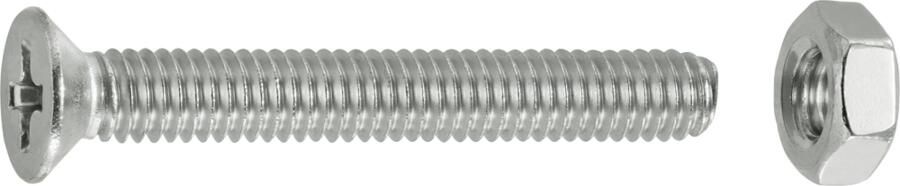 Connex Metaalschroef Vz-K M4X30 12St A2 KY4500430