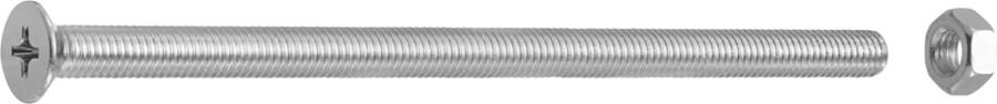 Connex Metaalschroef Vz-K M5X100 * 8St Vz KY4010599