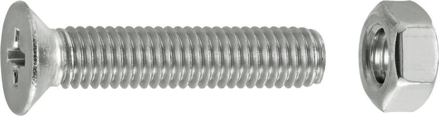 Connex Metaalschroef Vz-K M5X25 8St A2 KY4500525