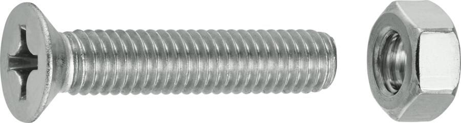 Connex Metaalschroef Vz-K M6X30 6St A2 KY4500630