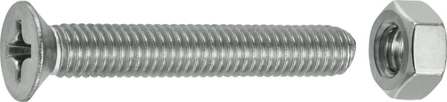 Connex Metaalschroef Vz-K M6X40 6St A2 KY4500640