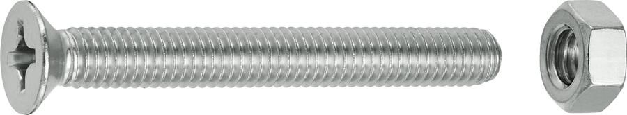 Connex Metaalschroef Vz-K M6X50 4St A2 KY4500650