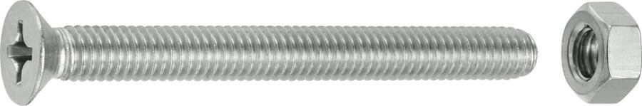 Connex Metaalschroef Vz-K M6X60 4St A2 KY4500660