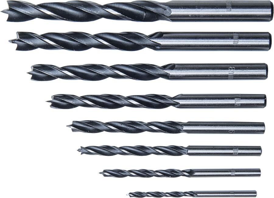 Connex Set Houtboren 3-10Mm 8Dlg Rood COX972328