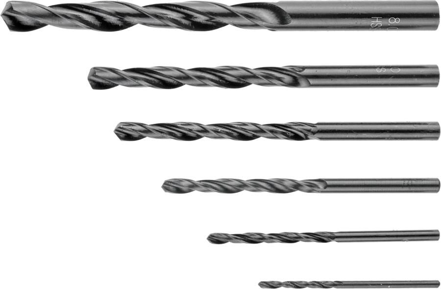 Connex Set Metaalboren 2-8Mm 6Dlg Blauw COX972226