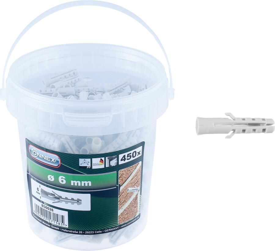 CON:P Plug 6Mm Pp Emmer 450St B30026 - Foto 1
