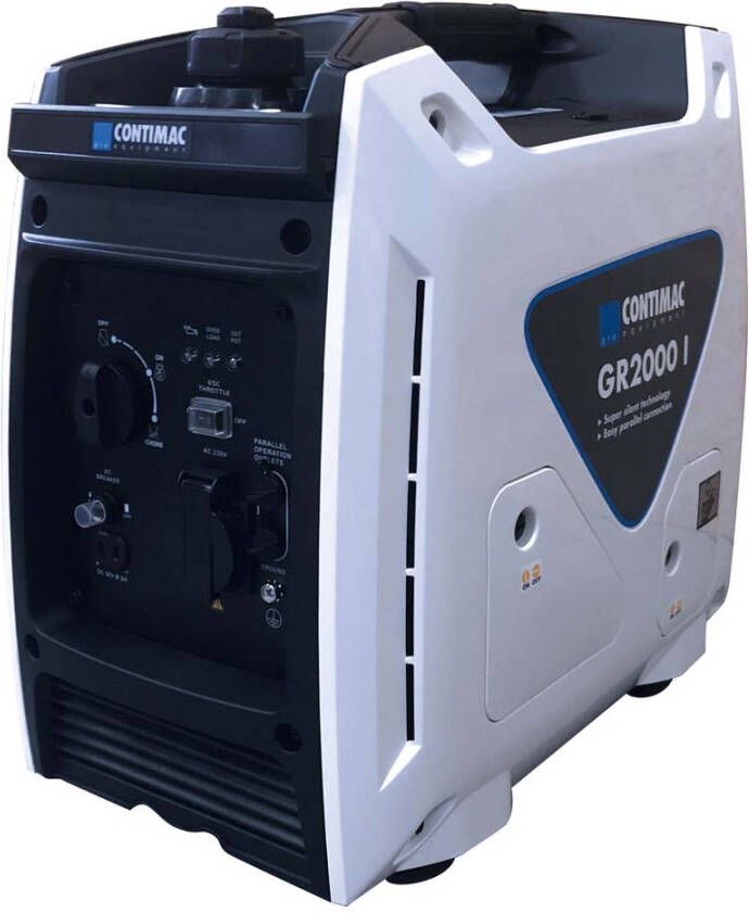 Contimac GR 2000 i Professionele Inverter Generator | 4 2 L | Max 1950W 70100