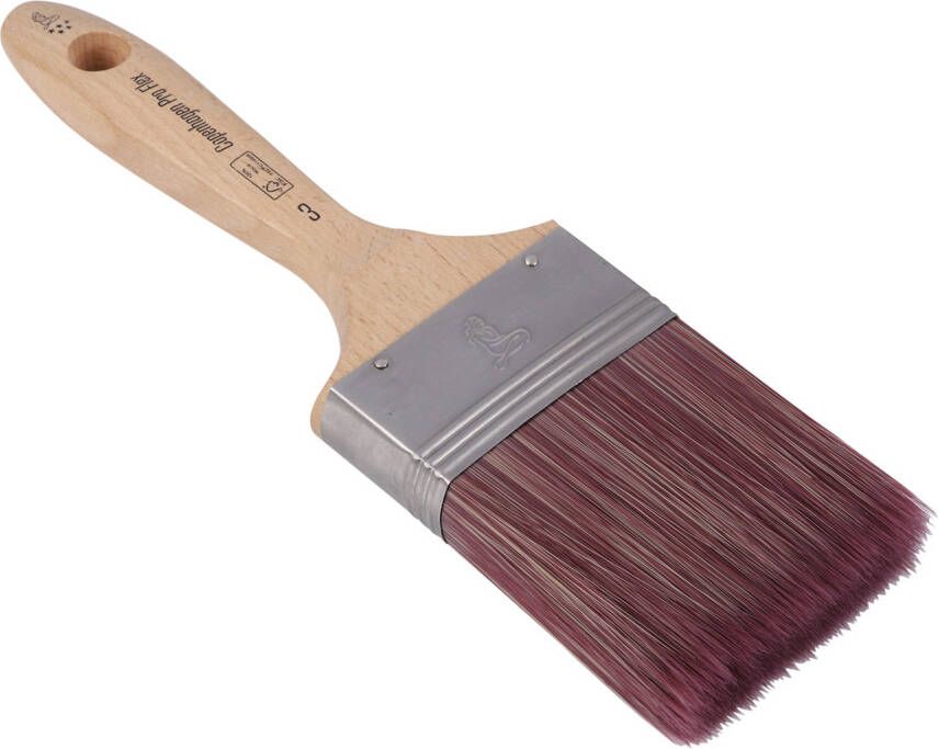 Copenhagen Pro Flex platte kwast synthetisch haar FSC houten steel 23.200.30