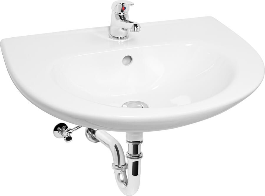 Cornat Combi-Pack Wastafel + Mengkraan Wi SWT101