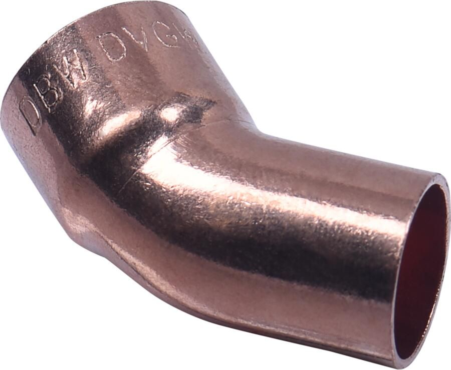 Cornat Cu-Soldeer Knie 1S 45Gr 15Mm (1St) T504015
