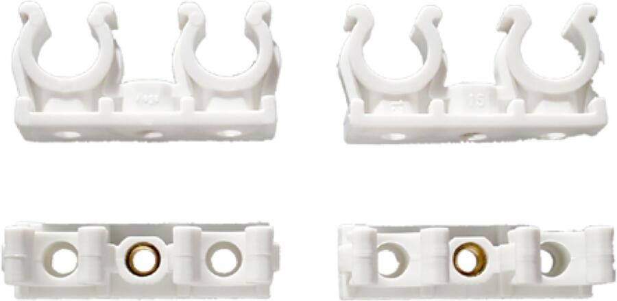 Cornat Dubbele Clip Koperbuis 15Mm (25St) TP561203