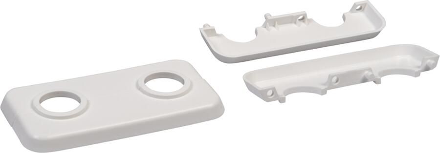 Cornat Dubbele Klaprozet Kunststof 18Mm Wi T384001