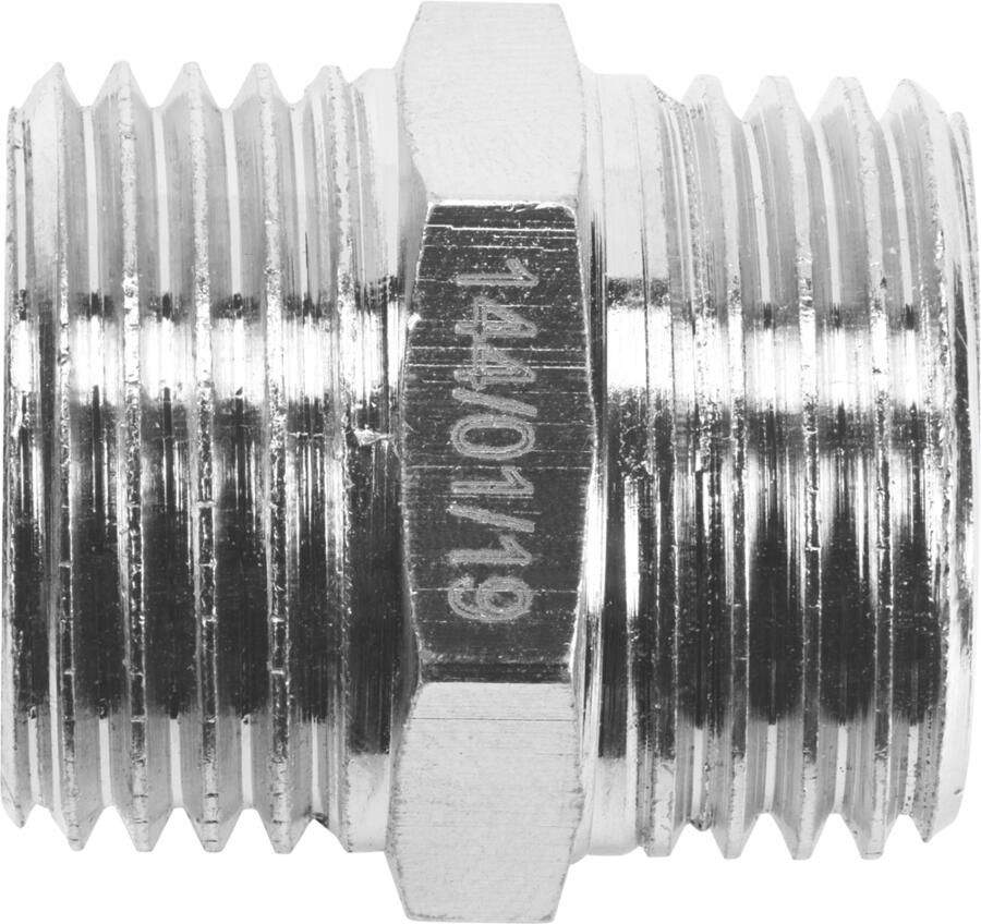 Cornat Messing Ch Dubbelnippel Mm 1 2 * T386601