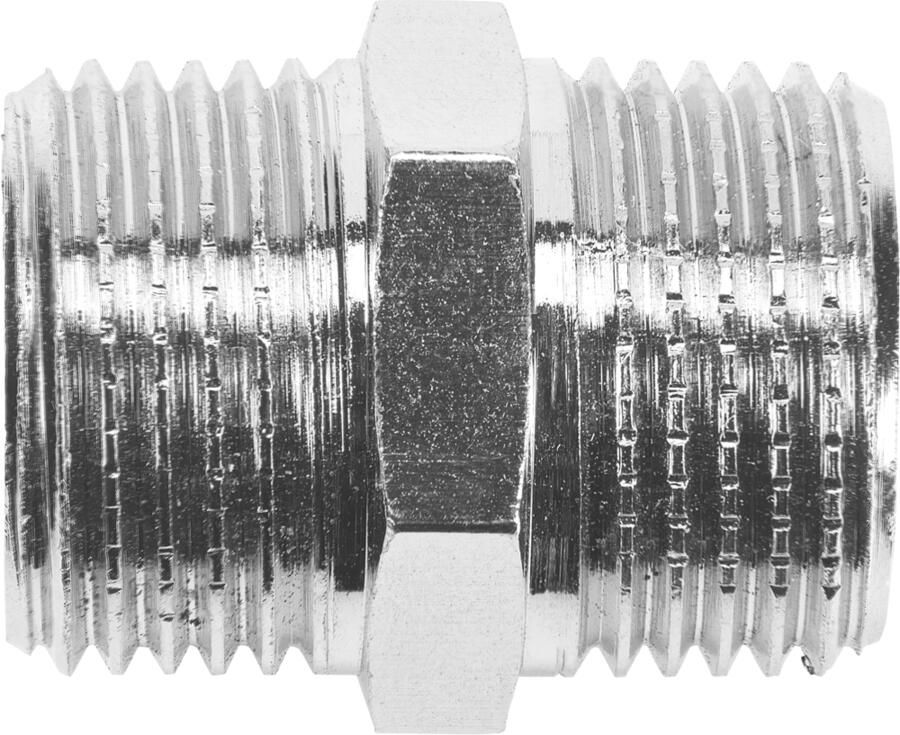 Cornat Messing Ch Dubbelnippel Mm 3 8 * T386600