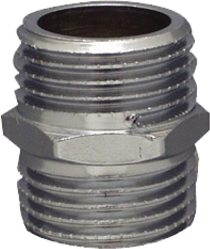 Cornat Messing Ch Dubbelnippel Mm 3 8 TEC386600