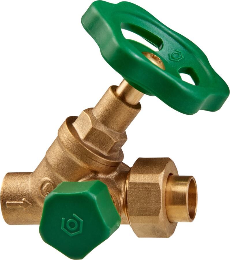 Cornat Soldeer-Stopkraan Met Ontlucht.12Mm T571102