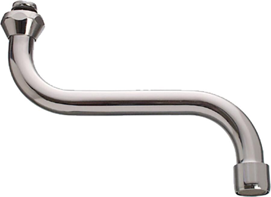 Cornat Zwenkuitloop Wandkraan S-Vorm 300Mm TEC351003