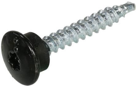Dak & Gevel Dak&Gevel Dakpanprofielschroef Bp-1 Vz Lbk Torx TX25 Grafietzwart Ral9005 4.8X20 | 50 stuks 6307.01.37121